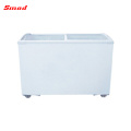 226-286L Supermarket Ice Cream Chest Showcase with Hinged Solid Lid